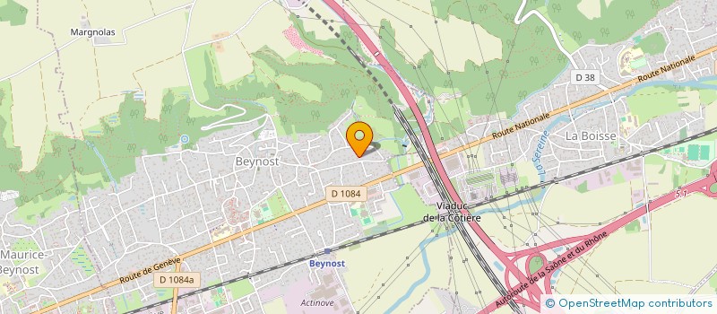 localisation de l'entreprise MONSIEUR ANIS BELKASSEM  BEYNOST