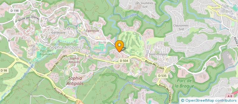 localisation de l'entreprise MONSIEUR ANIS BEN ABDALLAH  BIOT