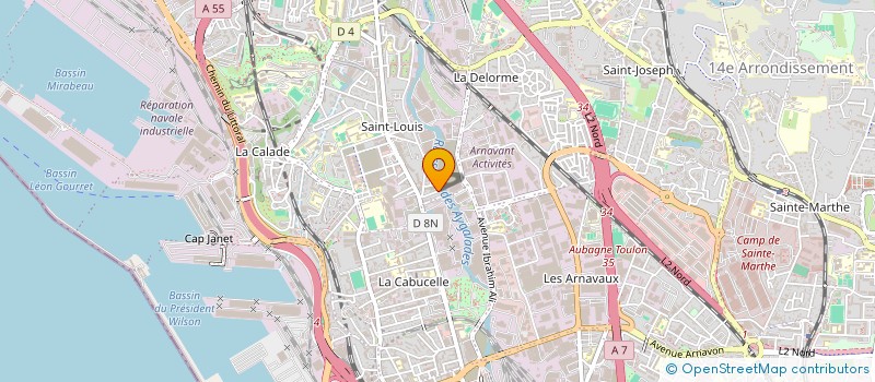 localisation de l'entreprise MONSIEUR ANIS BEN AISSA à MARSEILLE
