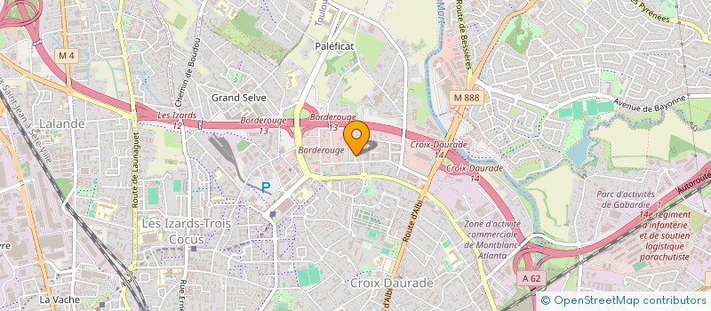 localisation de l'entreprise MONSIEUR ANIS BEN AMMAR  TOULOUSE