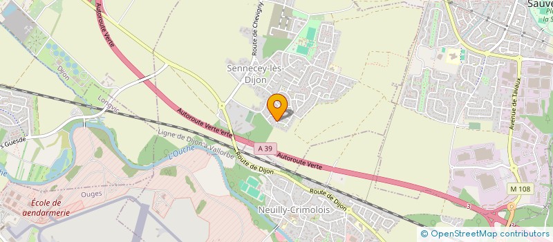 localisation de l'entreprise MONSIEUR ANIS BEN AMMAR  SENNECEY-LES-DIJON