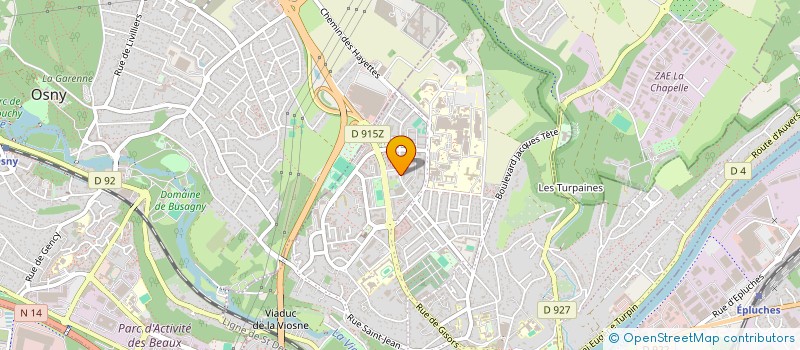 localisation de l'entreprise MONSIEUR ANIS BEN AOUN à PONTOISE