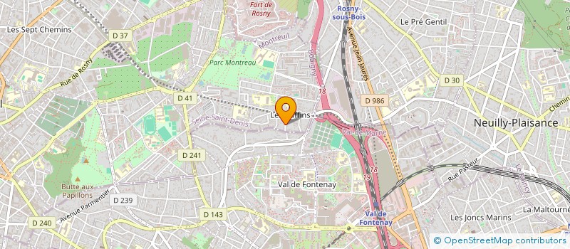 localisation de l'entreprise MONSIEUR ANIS BEN CHOUG à MONTREUIL