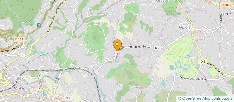 localisation de l'entreprise MONSIEUR ANIS BEN SALEM  GRASSE