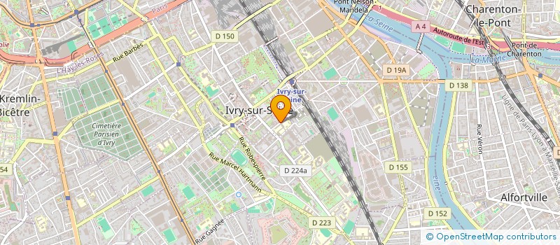 localisation de l'entreprise MONSIEUR ANIS BENCHIKH  IVRY-SUR-SEINE