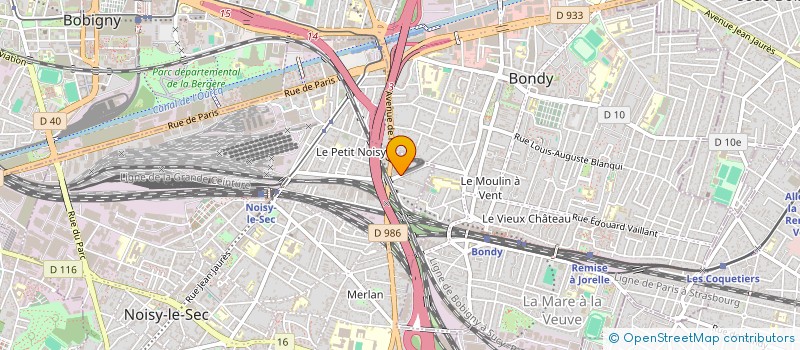 localisation de l'entreprise MONSIEUR ANIS BENJAAFAR à NOISY-LE-SEC