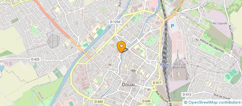 localisation de l'entreprise MONSIEUR ANIS BENMOKHTAR  DOUAI