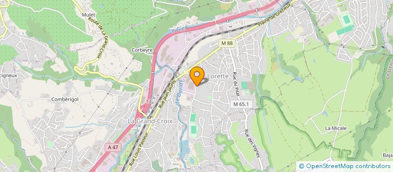 localisation de l'entreprise MONSIEUR ANIS BENREDJEM  ANNEMASSE