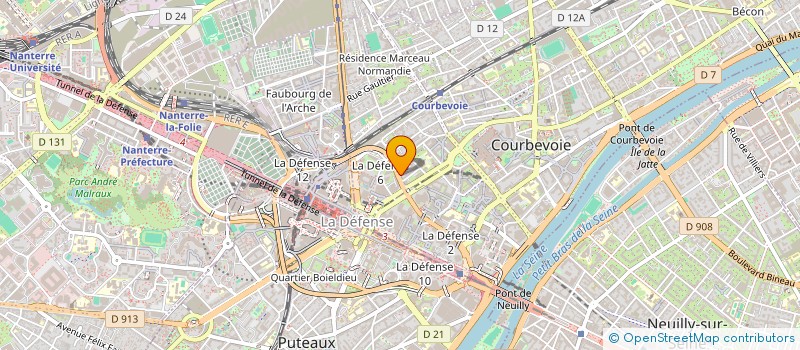 localisation de l'entreprise MONSIEUR ANIS BENYOUCEF à COURBEVOIE