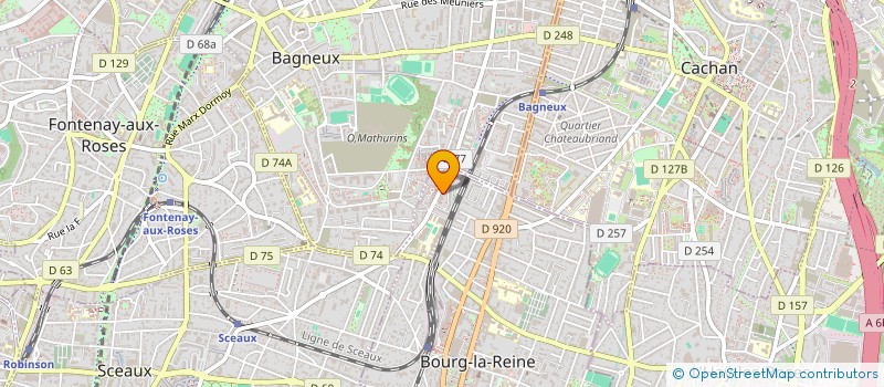 localisation de l'entreprise MONSIEUR ANIS BESSAIH à BOURG-LA-REINE