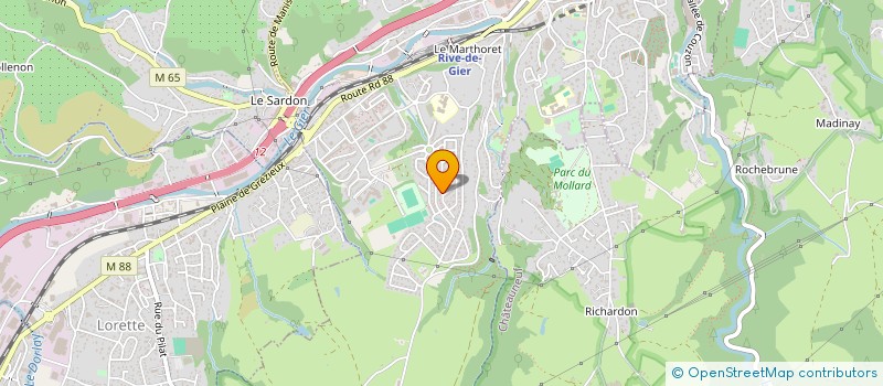 localisation de l'entreprise MONSIEUR ANIS BOUBETRA à RIVE-DE-GIER