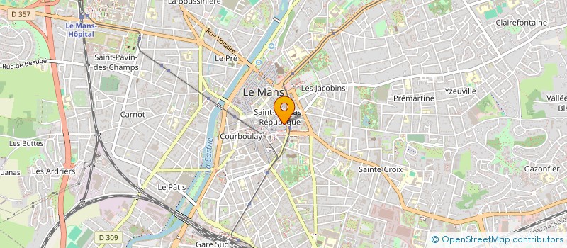 localisation de l'entreprise MONSIEUR ANIS BOUDIAR  LE MANS