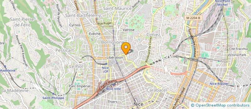 localisation de l'entreprise MONSIEUR ANIS BOUHLEL à NICE