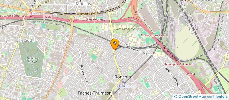 localisation de l'entreprise MONSIEUR ANIS BOUKABOUSSE à LILLE