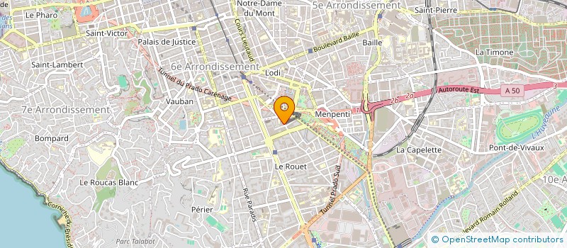 localisation de l'entreprise MONSIEUR ANIS BOULKENAFET  MARSEILLE