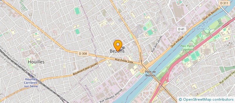 localisation de l'entreprise MONSIEUR ANIS BOULKEROUA  BEZONS