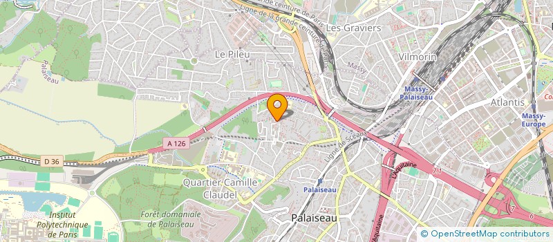 localisation de l'entreprise MONSIEUR ANIS BOUMENDJEL  PALAISEAU