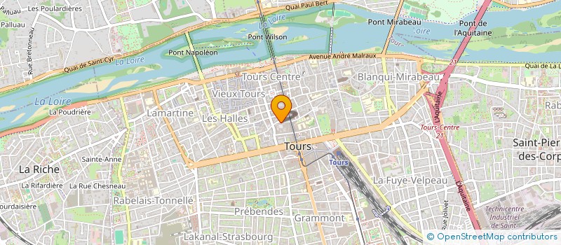 localisation de l'entreprise MONSIEUR ANIS BOUMNIJEL  TOURS