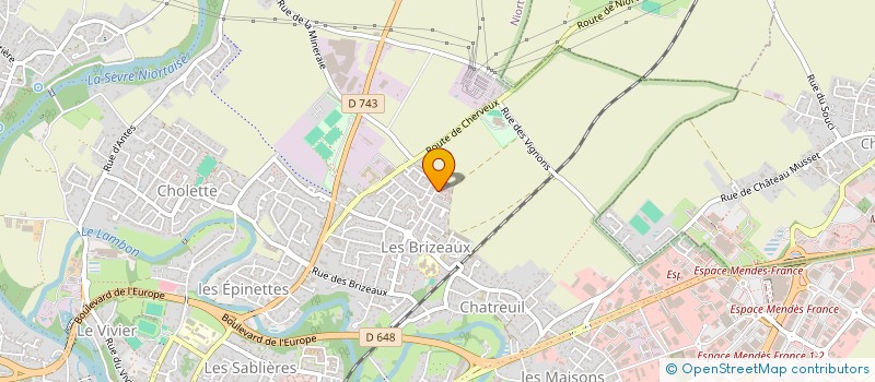 localisation de l'entreprise MONSIEUR ANIS BOUNIF à NIORT