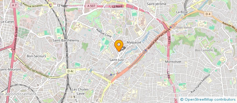 localisation de l'entreprise MONSIEUR ANIS BOUSBIH  MARSEILLE