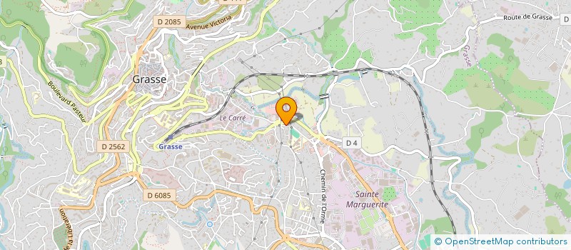 localisation de l'entreprise MONSIEUR ANIS BRIKI  GRASSE