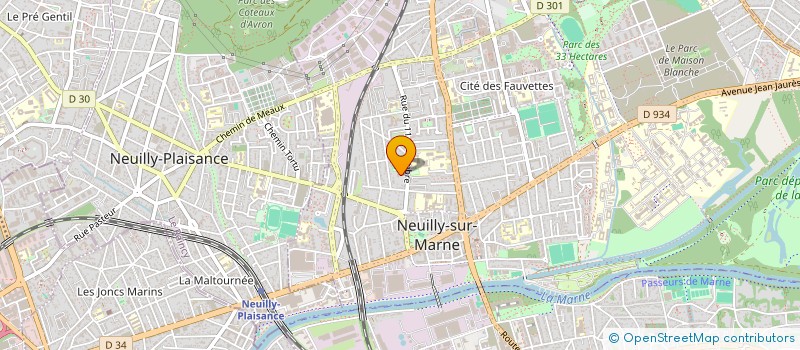 localisation de l'entreprise MONSIEUR ANIS BROUG à NEUILLY SUR MARNE
