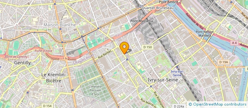 localisation de l'entreprise MONSIEUR ANIS CHAHIR  IVRY-SUR-SEINE