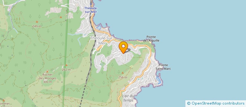 localisation de l'entreprise MONSIEUR ANIS CHAMPOT  THEOULE-SUR-MER