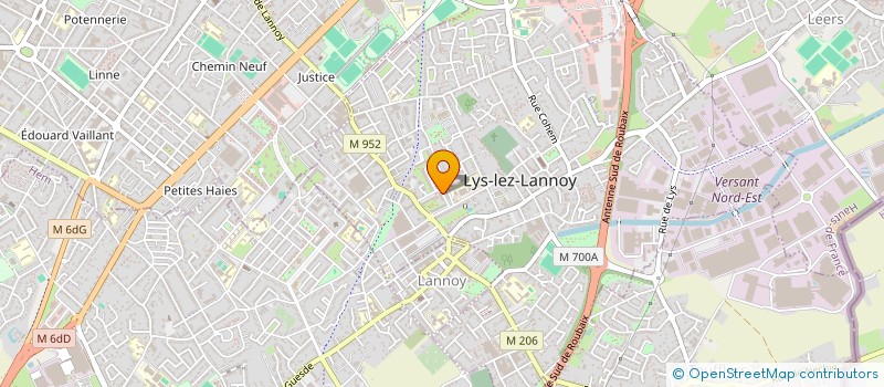 localisation de l'entreprise MONSIEUR ANIS CHARNI  LYS-LEZ-LANNOY