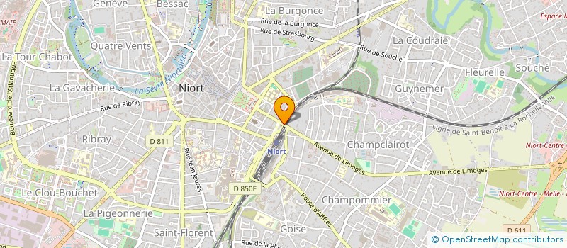 localisation de l'entreprise MONSIEUR ANIS CHIHANI à NIORT