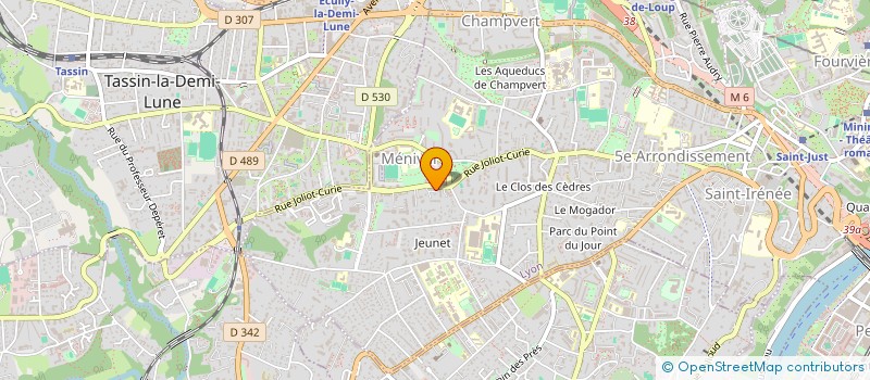 localisation de l'entreprise MONSIEUR ANIS CHOUK  LYON