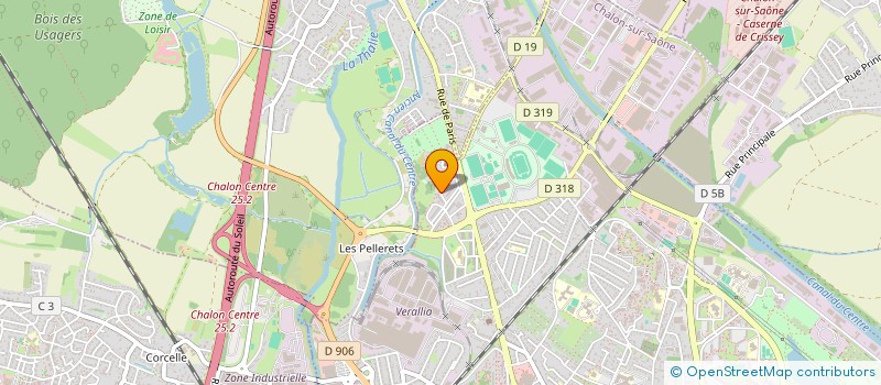 localisation de l'entreprise MONSIEUR ANIS CHTITI  CHALON-SUR-SAONE