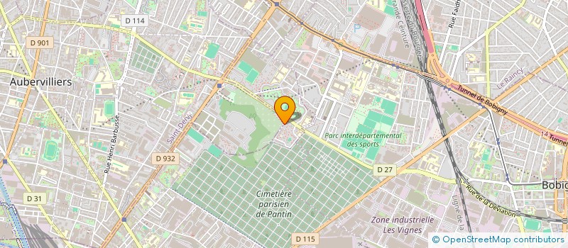 localisation de l'entreprise MONSIEUR ANIS COUVRET  PANTIN