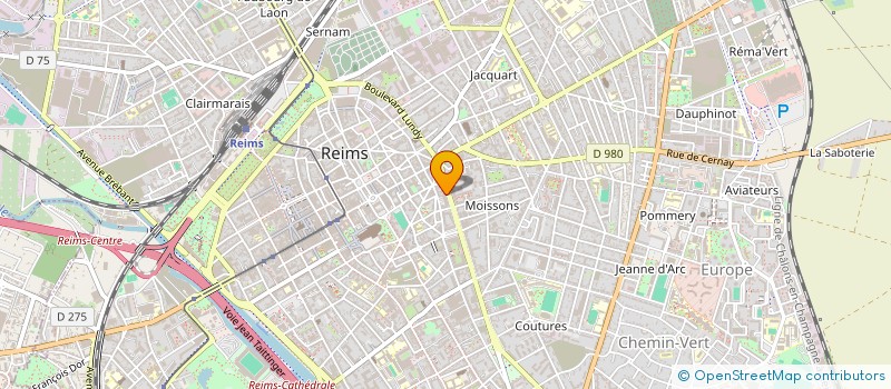 localisation de l'entreprise MONSIEUR ANIS DAHMANI  REIMS