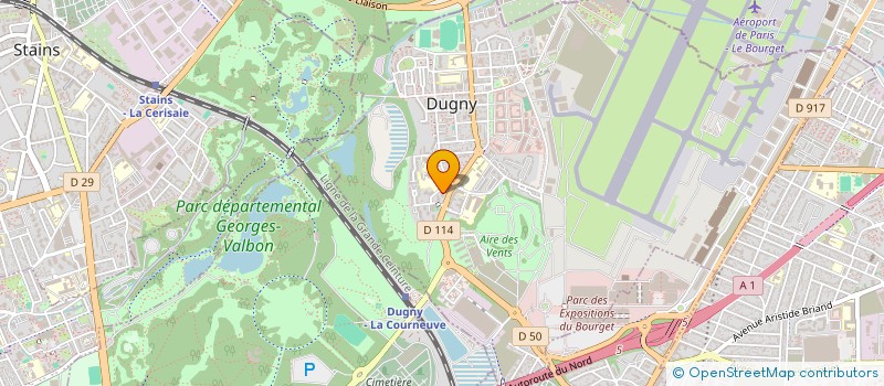 localisation de l'entreprise MONSIEUR ANIS DAHOUM  DUGNY