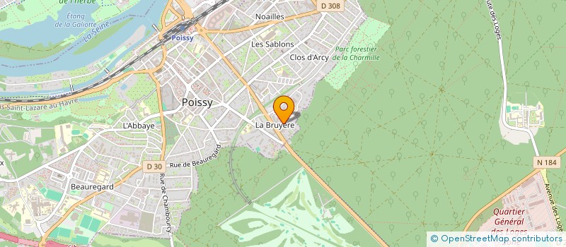 localisation de l'entreprise MONSIEUR ANIS DAMMAK à POISSY