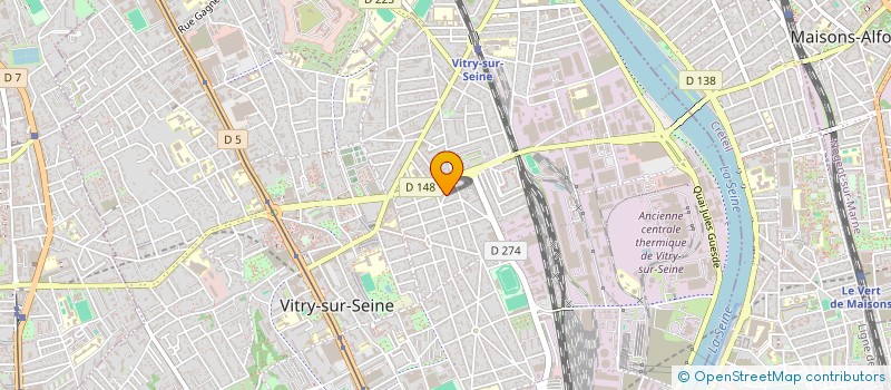 localisation de l'entreprise MONSIEUR ANIS DRIRA à VITRY-SUR-SEINE