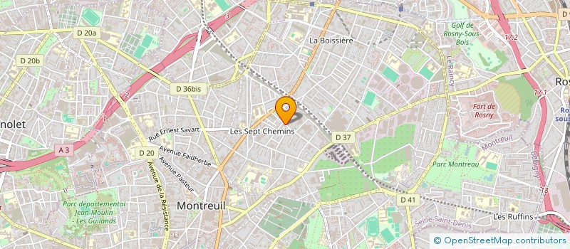 localisation de l'entreprise MONSIEUR ANIS ELFOUM à MONTREUIL