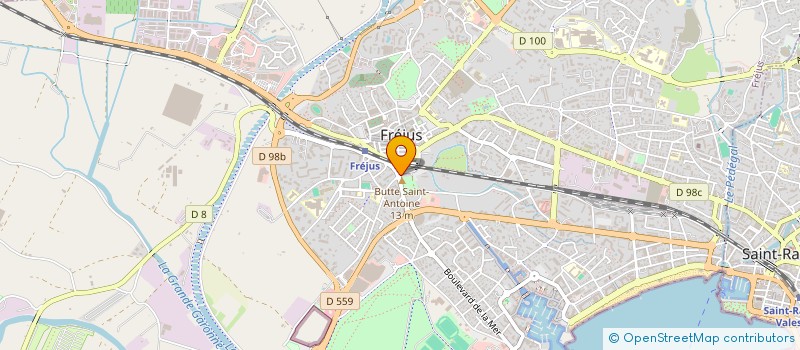 localisation de l'entreprise MONSIEUR ANIS FEZAI à FREJUS