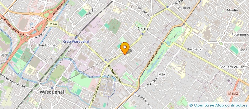 localisation de l'entreprise MONSIEUR ANIS GHEDABNIA  CROIX