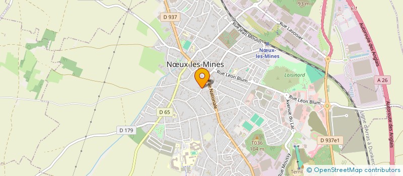 localisation de l'entreprise MONSIEUR ANIS GHERRI  NUX-LES-MINES