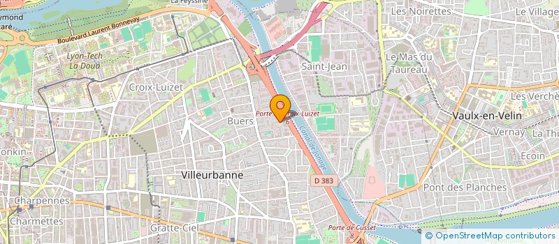 localisation de l'entreprise MONSIEUR ANIS GHRIEB  VILLEURBANNE