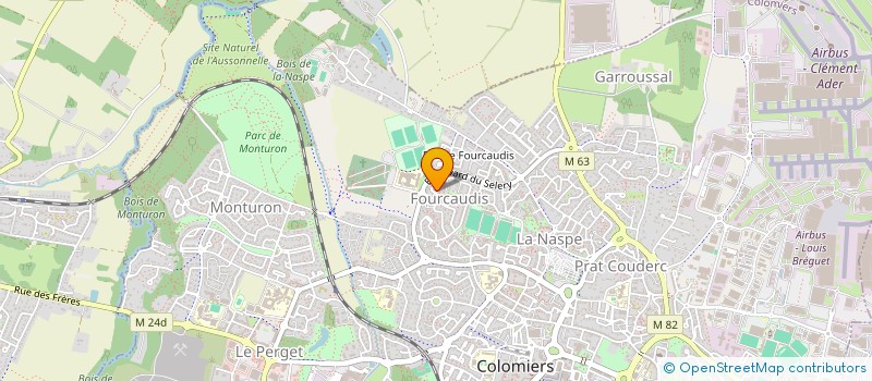localisation de l'entreprise MONSIEUR ANIS GOUDANI à COLOMIERS