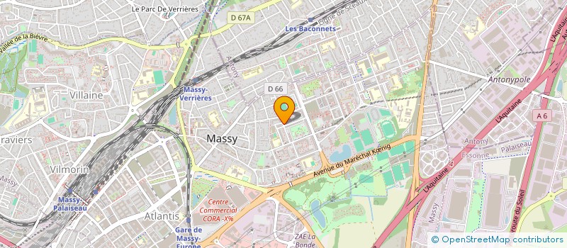 localisation de l'entreprise MONSIEUR ANIS GUEDIRI à MASSY
