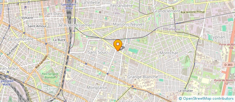 localisation de l'entreprise MONSIEUR ANIS GUEZLANE  LYON