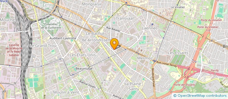 localisation de l'entreprise MONSIEUR ANIS HANAFI  LYON