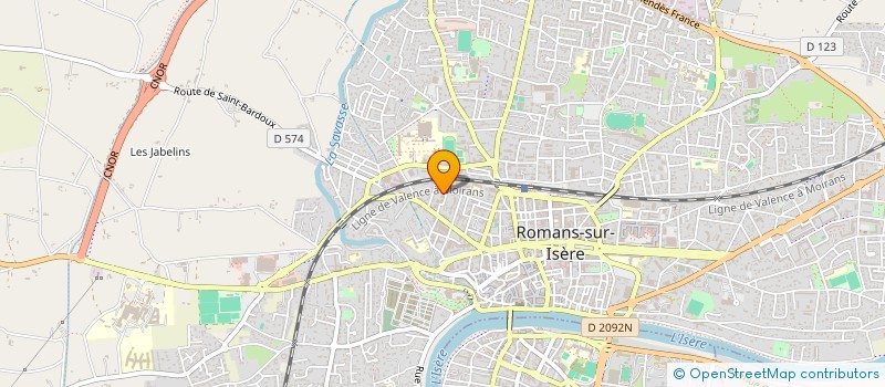 localisation de l'entreprise MONSIEUR ANIS HANNACHI  ROMANS-SUR-ISERE