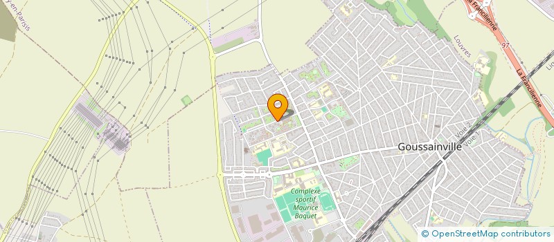 localisation de l'entreprise MONSIEUR ANIS HARROUD  GOUSSAINVILLE