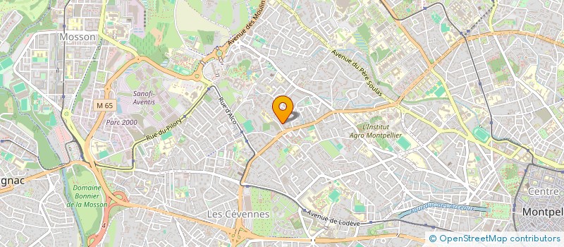 localisation de l'entreprise MONSIEUR ANIS HASSANI à MONTPELLIER