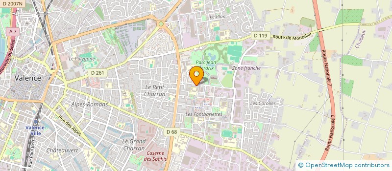 localisation de l'entreprise MONSIEUR ANIS HERZI à VALENCE